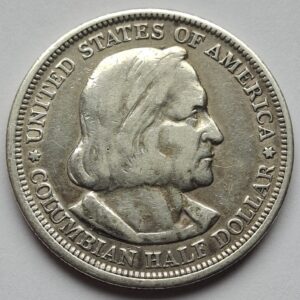 США, 1/2 доллара, 1893года Серебро!