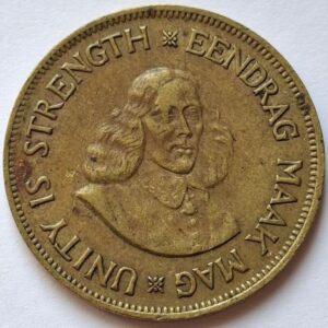 ЮАР 1 цент 1961года. 111