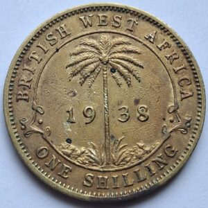 Британская Западная Африка 1 шиллинг 1938года 202