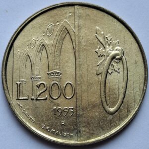 Сан-Марино 200лир 1993года 202