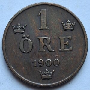 Швеция 1 эре 1900года. 202