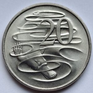 Австралия 20 центов 1982года 203