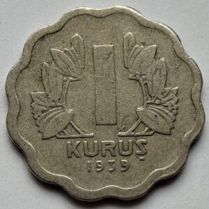 Турция 1 куруш 1939года 203