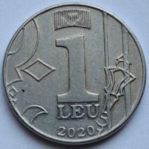 Молдова 1 лей 2020года 203