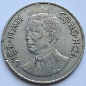 Южный Вьетнам 1 донг 1960года 203