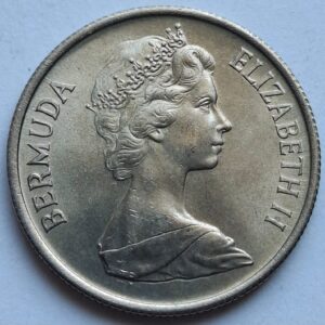 Бермуды 10 центов 1970года на чистку! 204