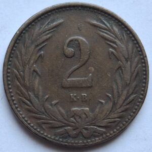Венгрия 2 филлера 1894года 204