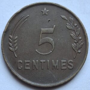 Люксембург 5 сантимов 1930года 204