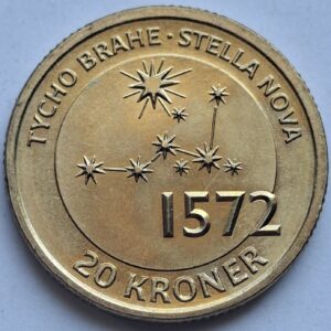 Дания 20 крон 2013года Датские ученые - Тихо Браге 205