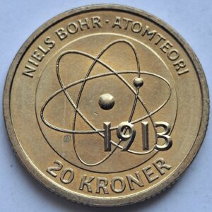 Дания 20 крон 2013года Датские ученые - Нильс Бор 205