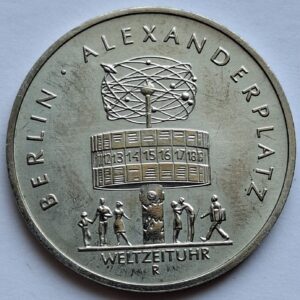 ГДР 5 марок 1987года 750 лет Берлину – Александрплац 206