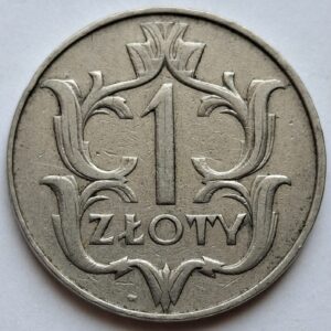 Польша 1 злотый 1929года 207