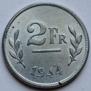 Бельгия 2 франка 1944года 207