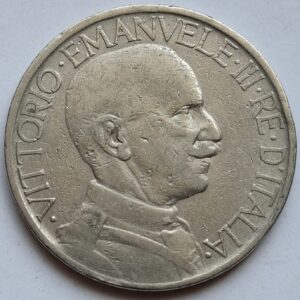 Италия 2 лиры 1923года 208