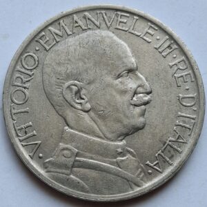 Италия 2 лиры 1923года 208