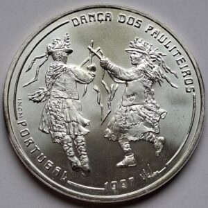 Португалия 1000 эскудо 1997года Серебро!