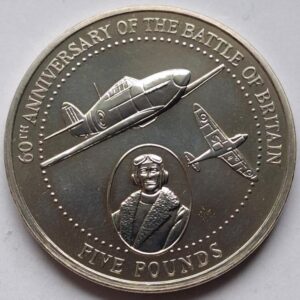 Олдерни 5 фунтов, 2000 60 лет Битве за Британию