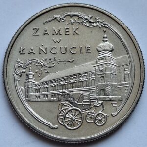 Польша 20000злотых 1993года  Замок в Ланьцуте. #200