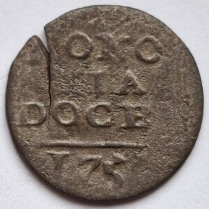 Болонья 1 кваттрино 175(?)года. 112
