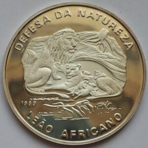 Мозамбик, 500 метикалов, 1989 год (Серебро) 149