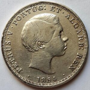 Португалия, 500 рейсов, 1854 год 143