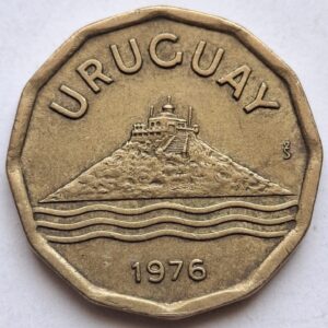 Уругвай 20сентесимо 1976года 208