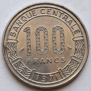 Камерун 100 франков 1971года 209