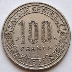 Камерун 100 франков 1971года 209