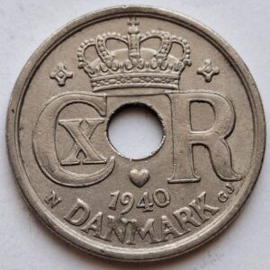 Дания 25 эре 1940года 209