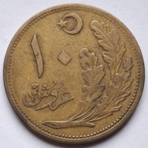 Турция 10 курушей, 1924года 172