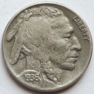 США 5 центов 1936года 210