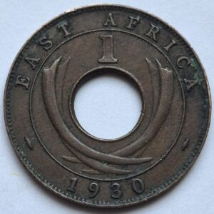 Британская Восточная Африка 1 цент 1930года 210