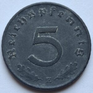 Германия 5 рейхспфеннигов 1940года 210