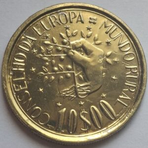 Португалия 10 эскудо 1987года Сельский мир 211