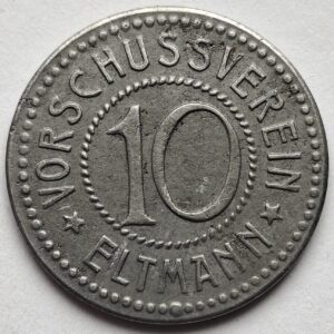Германия (Эльтманн), 10 пфеннигов, б/г (около 1917–1918 гг.) 211