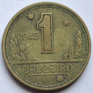 Бразилия 1 крузейро 1945года 211