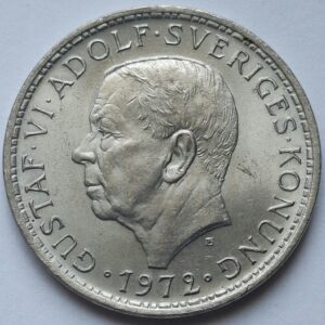 Швеция 5 крон 1972 года 211