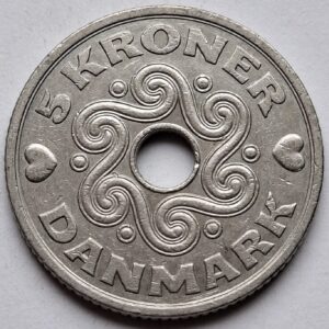 Дания 5 крон 1995года 212