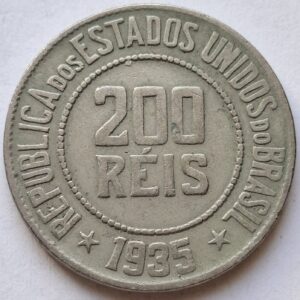 Бразилия 200 реалов 1935 года 212