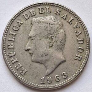 Сальвадор 5 сентаво 1963 года 212