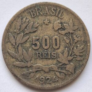 Бразилия 500 реалов 1924года 212