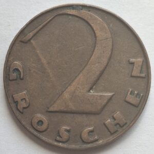 Австрия 2 гроша 1929 года 213