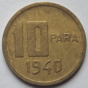 Турция 10 пара 1940 года 213
