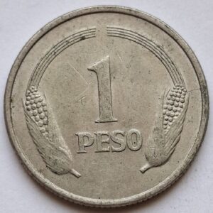 Колумбия 1 песо 1976 года 214