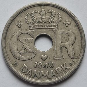 Дания 25 эре 1940 года 214