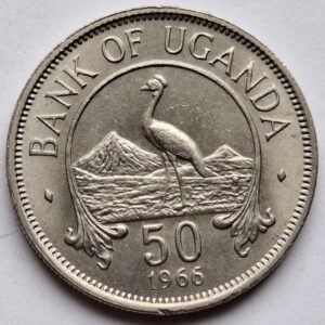 Уганда 50 центов 1966года 199