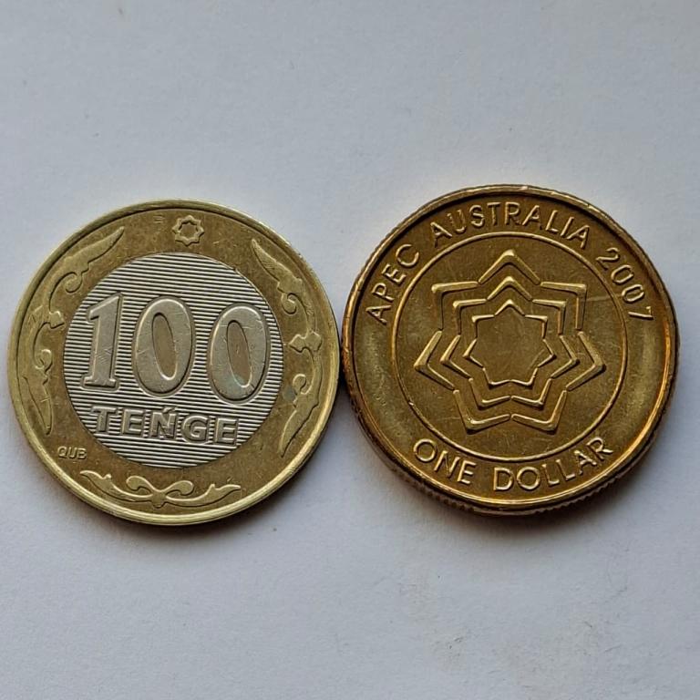 Австралия 1 доллар 2007года. Форум АТЭС в Австралии. 113 — изображение 3