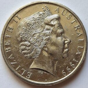 Австралия 20центов 1999года. 112