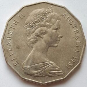 Австралия 50 центов 1981года. 116
