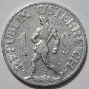 Австрия 1 шиллинг 1947года 112
